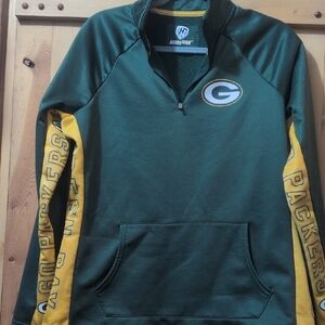 Green Bay Packers Men's Zip-Up Sweater